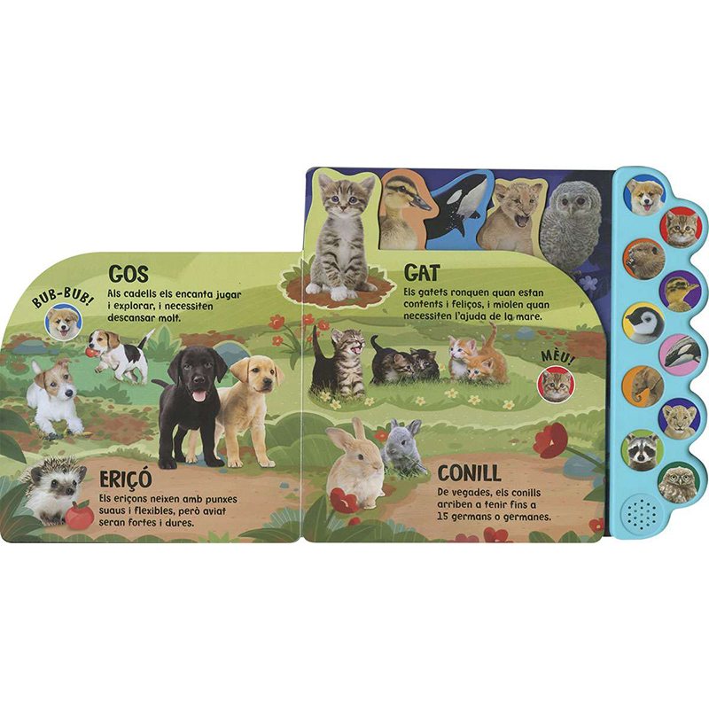 Libro infantil Escolta Les Cries Dels Animals - Imagen 1