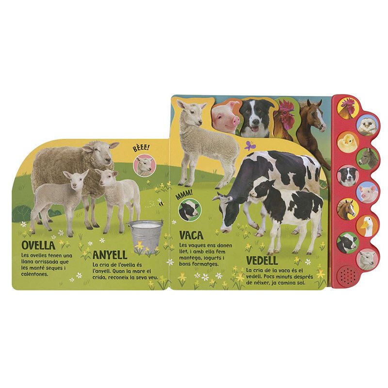 Libro Infantil Escolta Els Sons de la Masia - Catalán - Imagen 1