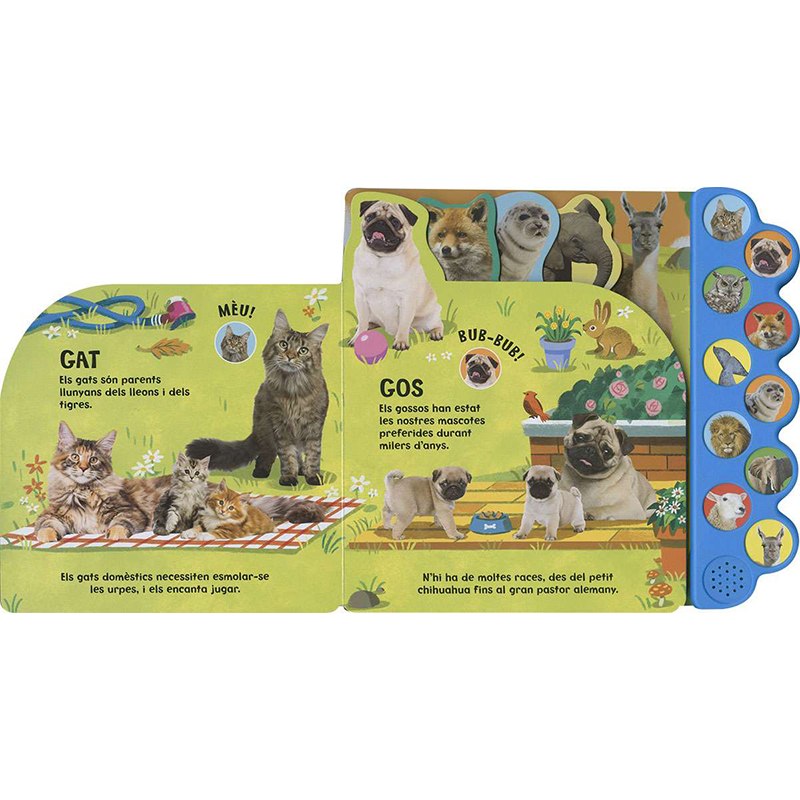 Libro infantil Escolta Els Sons Dels Animals - Imagen 1