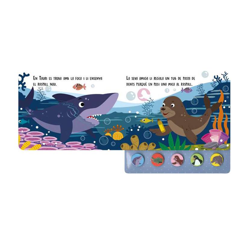 Libro Infantil con Sonidos El Tauró - Catalán - Imagen 1