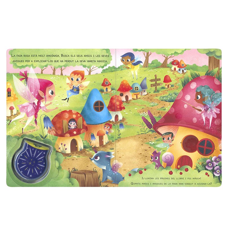 Libro Infantil Món Màgic Il·lumina el teu Conte - Catalán - Imagen 1