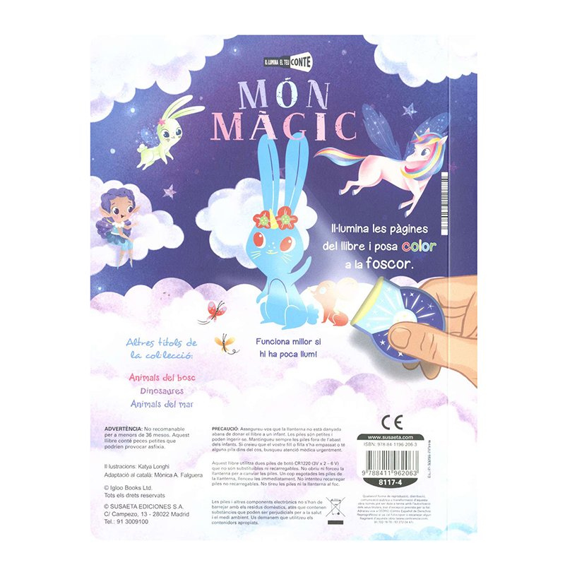 Libro Infantil Món Màgic Il·lumina el teu Conte - Catalán - Imagen 2