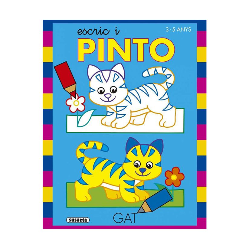 Libro Infantil Escric i Pinto - Catalán