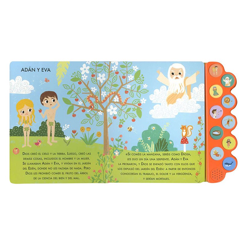 Libro Infantil Historias de la Biblia con Sonidos - Imagen 1
