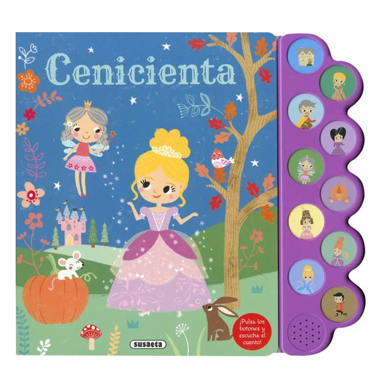 Libro Infantil Cenicienta con Sonidos