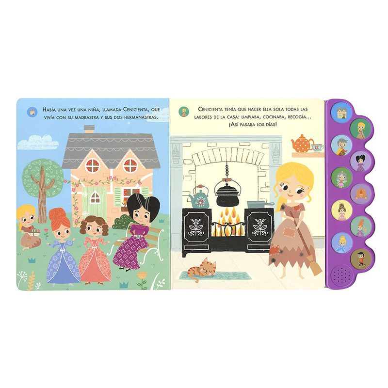 Libro Infantil Cenicienta con Sonidos - Imagen 1