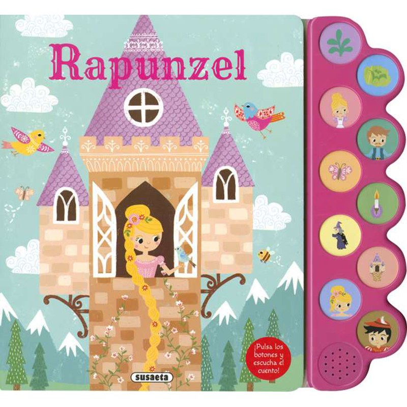 Livro infantil Rapunzel