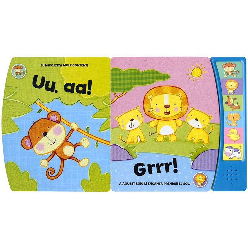 Libro infantil Animals - Primers sons - Imagen 1