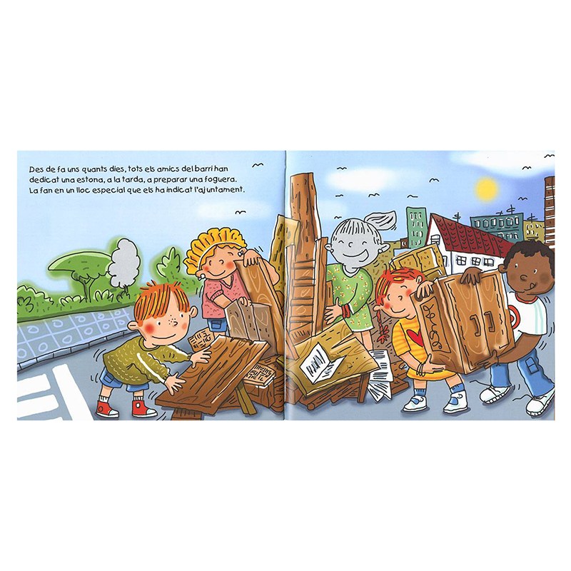 Libro Infantil Les Fogueres de Sant Joan - Catalán - Imagen 1