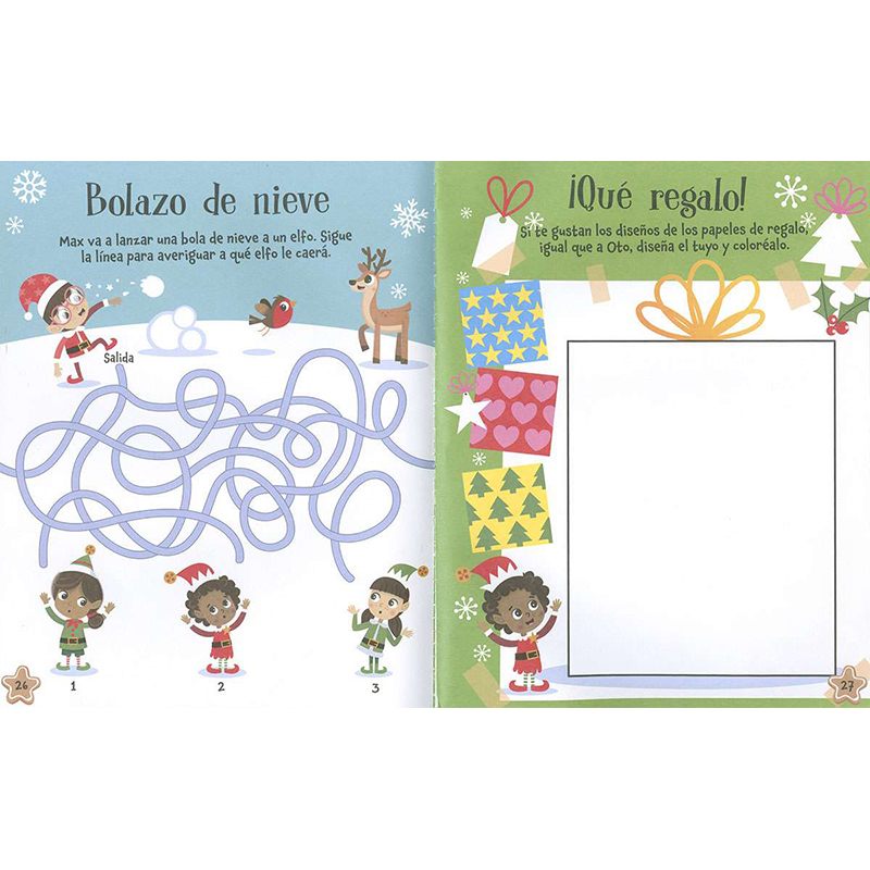 Libro infantil Mis Pegatinas De Elfo - Imagen 1