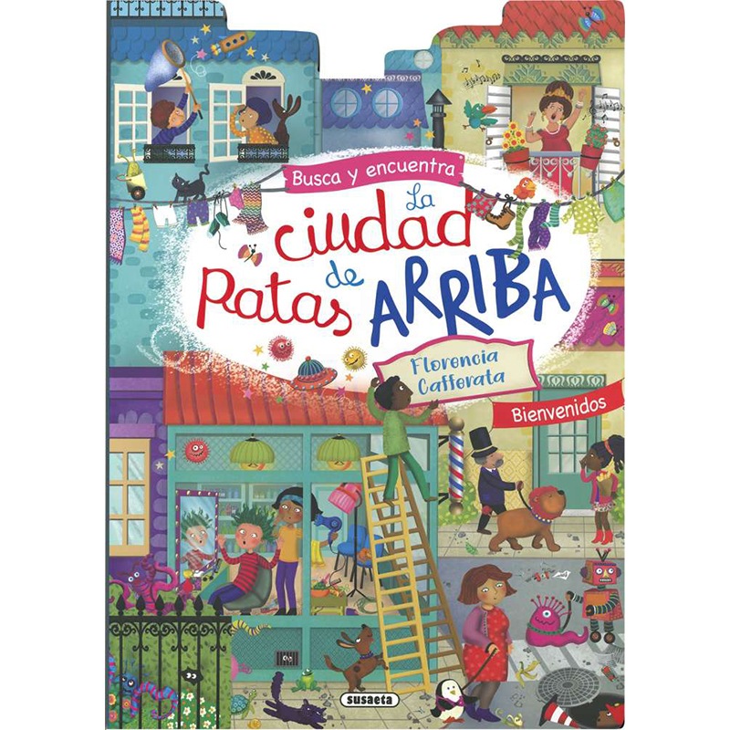 Libro infantil La Ciudad De Patas Arriba