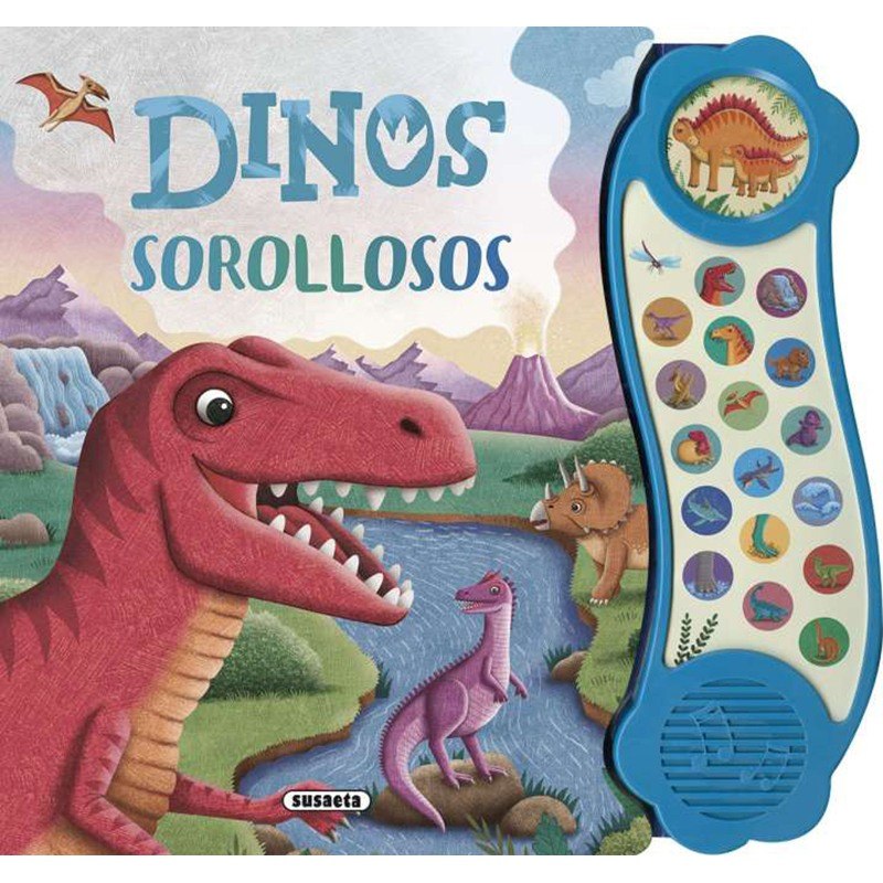 Livro infantil Dinos Barulhentos