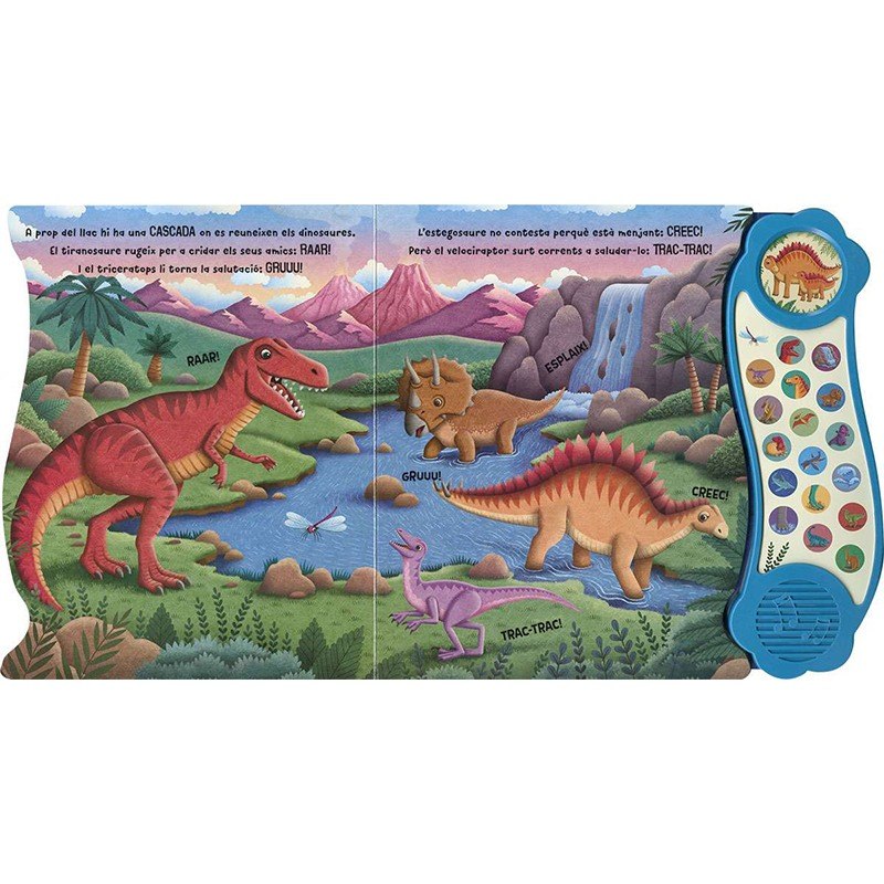 Livro infantil Dinos Barulhentos - Imagem 1