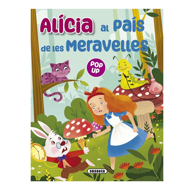 Libro Infantil Alicía al País de les Meravelles Pop-Up - Catalán
