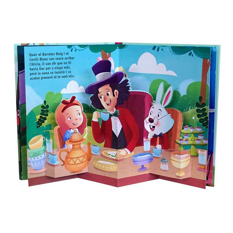 Libro Infantil Alicía al País de les Meravelles Pop-Up - Catalán - Imagen 2