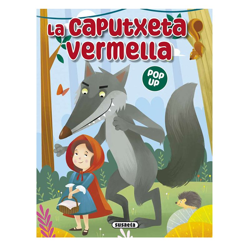 Libro Infantil La Caputxeta Vermella Pop-Up - Catalán