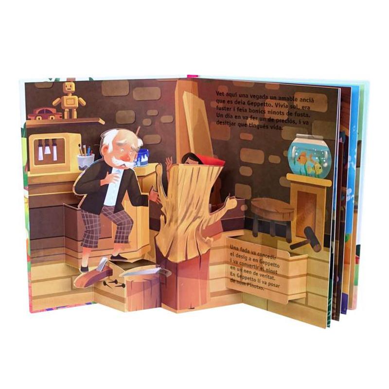 Libro Infantil Pinotxo Pop-Up - Catalán - Imagen 1