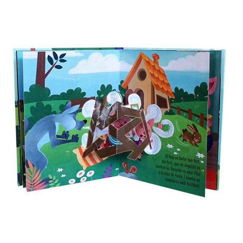 Libro Infantil Els Tres Porquets Pop-Up - Catalán - Imagen 2