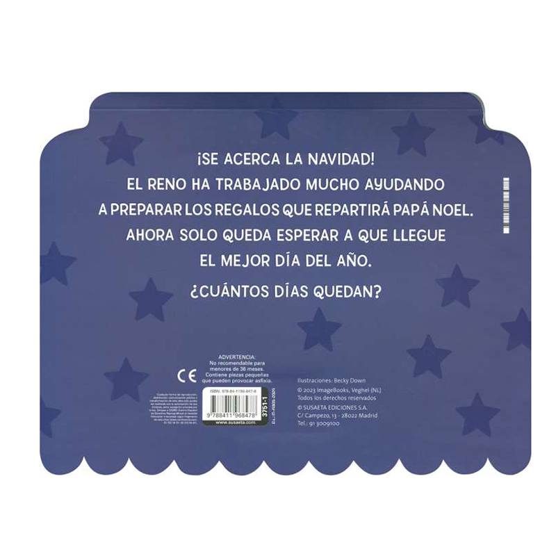 Libro Infantil Cuántos Días Quedan Para Navidad - Imagen 2