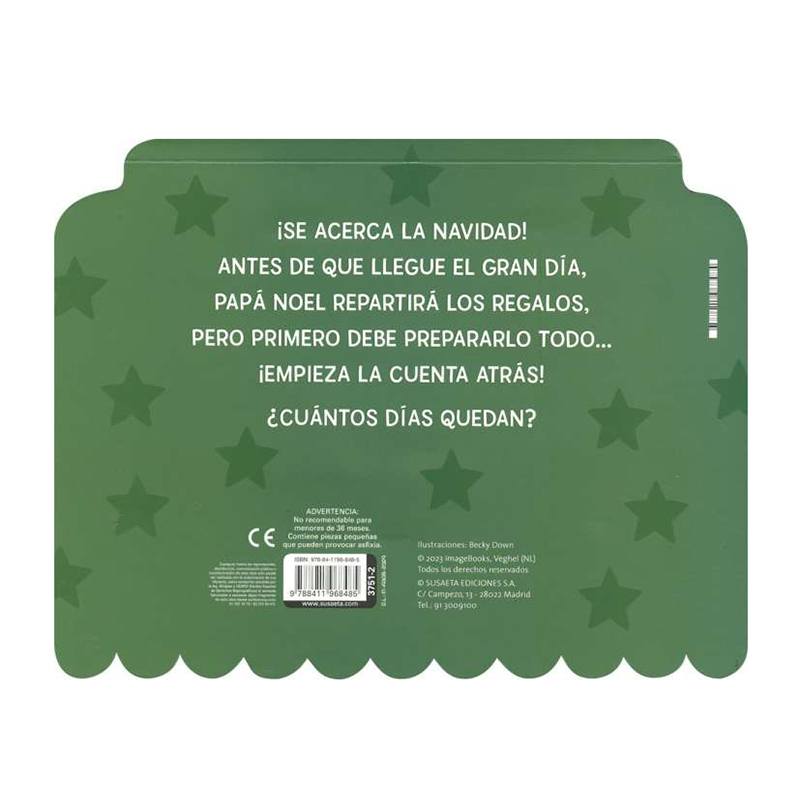 Libro Infantil Cuántos Días Quedan Para Que Venga Papá Noel - Imagen 2