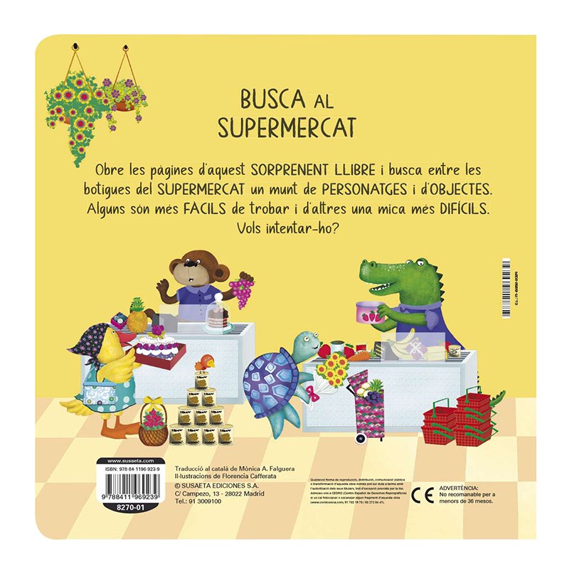 Libro Infantil Busca al Supermercat - Catalán - Imagen 2