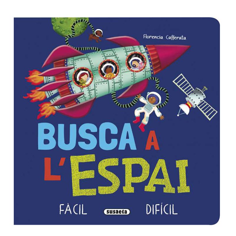 Libro Infantil Busca a l'Espai - Catalán
