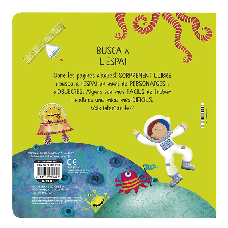 Libro Infantil Busca a l'Espai - Catalán - Imagen 2