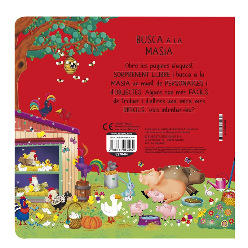 Libro Infantil Busca a la Masia - Catalán - Imagen 2