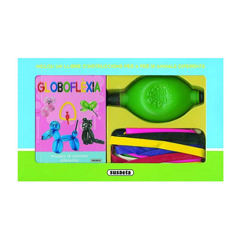 Caja con Libro Globoflexia - Catalán