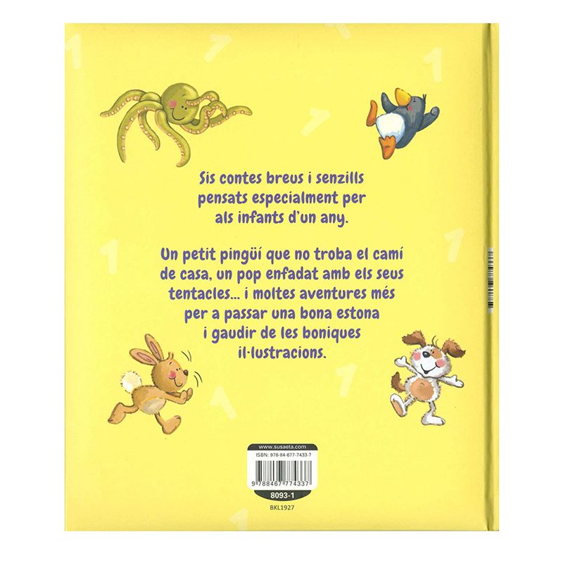 Libro Infantil Contes per a 1 Any - Catalán - Imagen 2