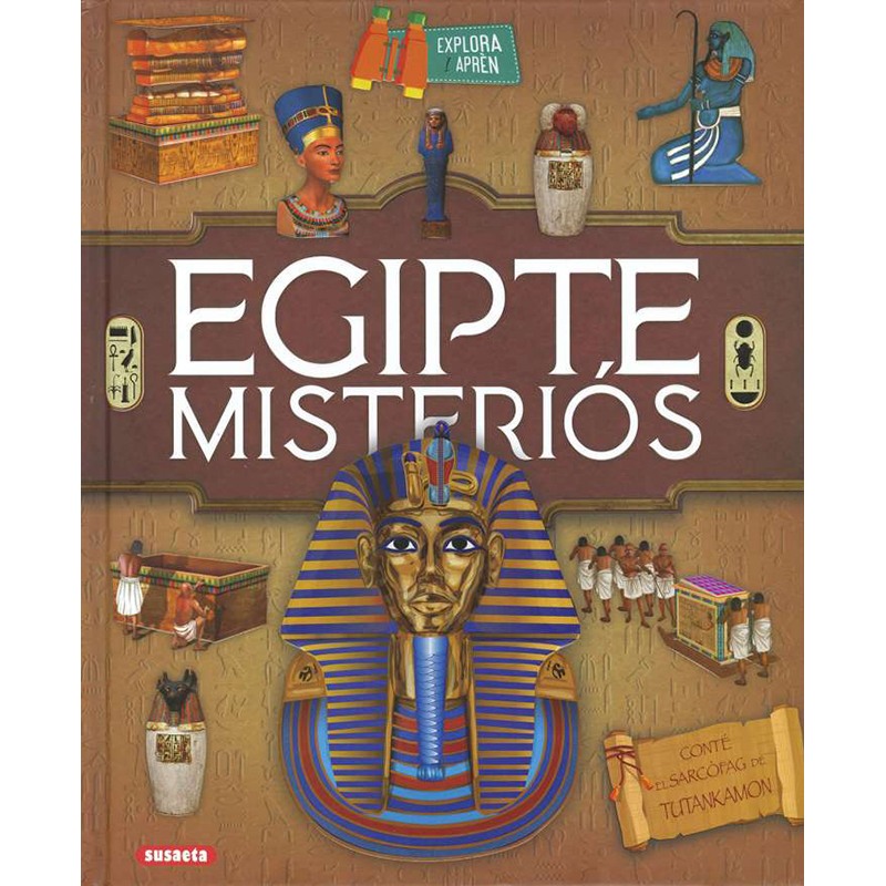 Libro infantil Egipte Misterios