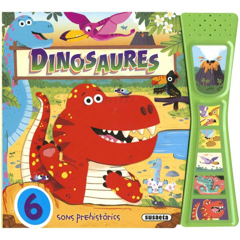 Libro infantil Dinosaures