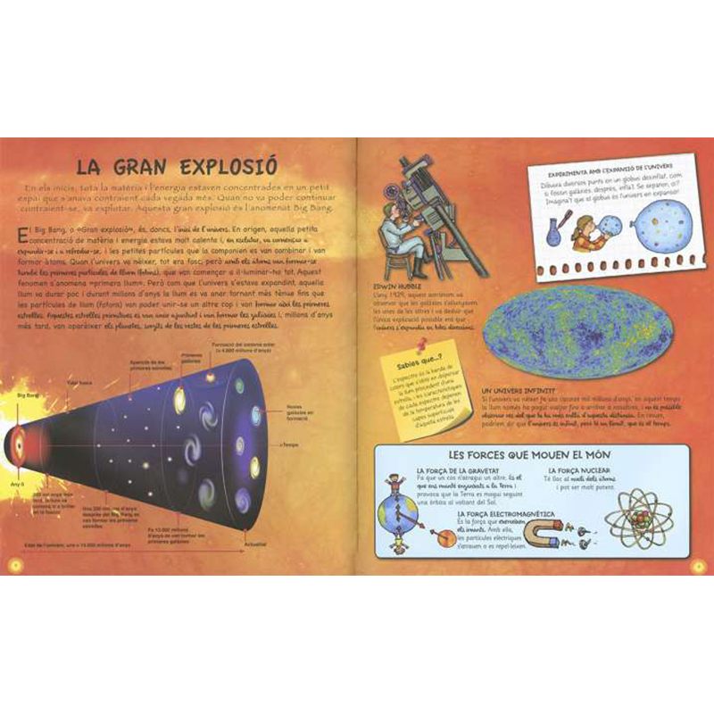Libro infantil Explora L'Univers - Imagen 1