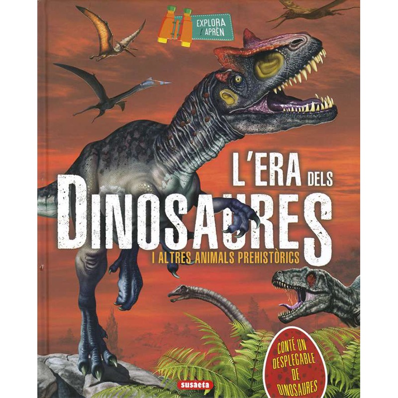 Libro infantil L'Era Dels Dinosaures