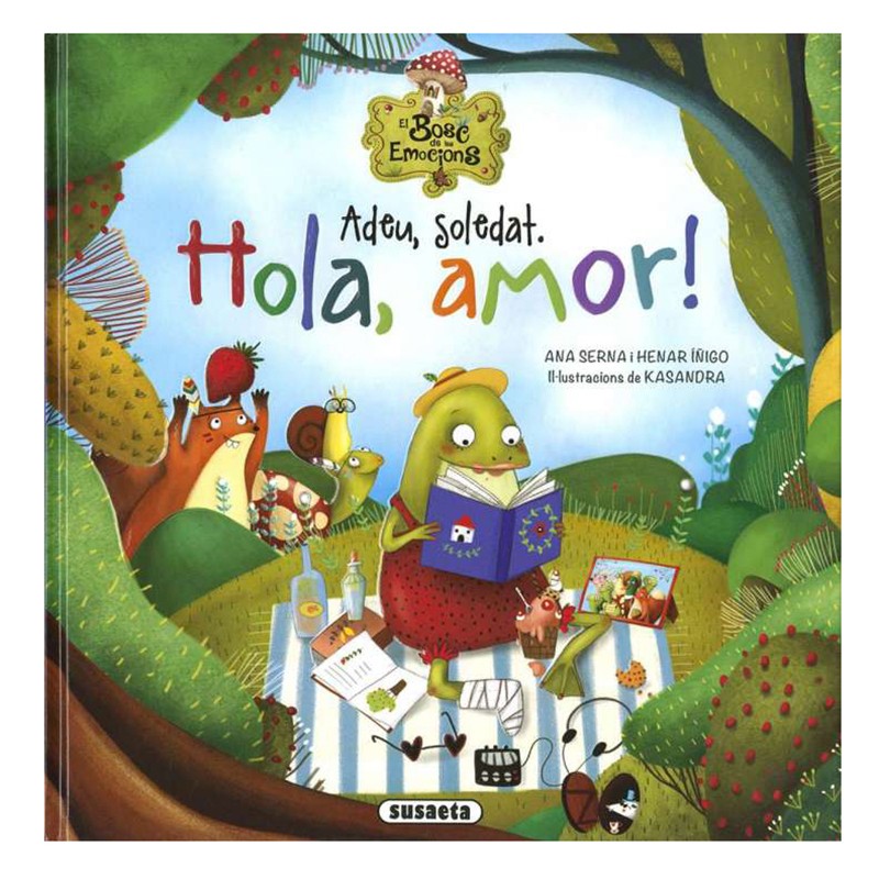 Libro Infantil Adeu Soledat Hola Amor - Catalán