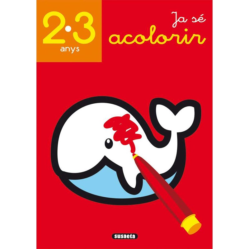 Libro infantil Ja Se Acolorir 2-3 Anys