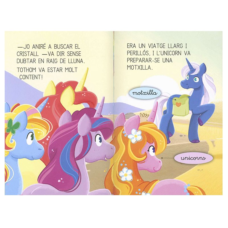 Libro Infantil Unicorn Raig De Lluna - Catalán - Imagen 1