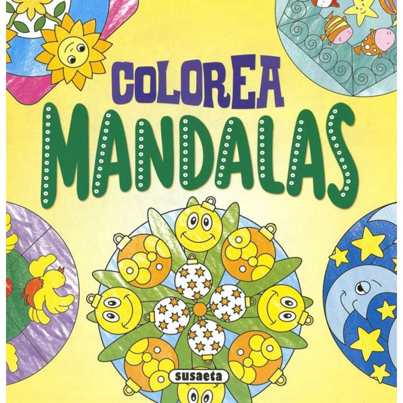 Libro infantil Colorea Mandalas