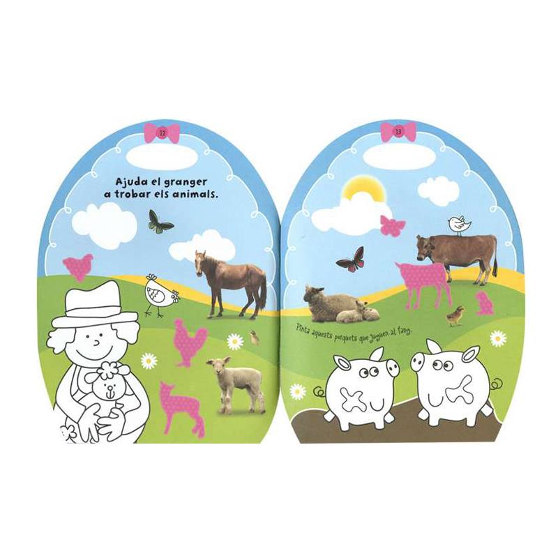 Libro Infantil El meu Llibre d'Adhesius i Activitats - Catalán - Imagen 1