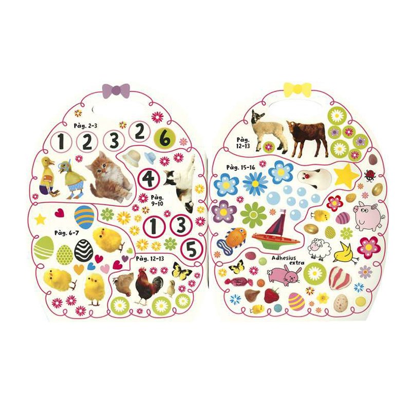 Libro Infantil El meu Llibre d'Adhesius i Activitats - Catalán - Imagen 3