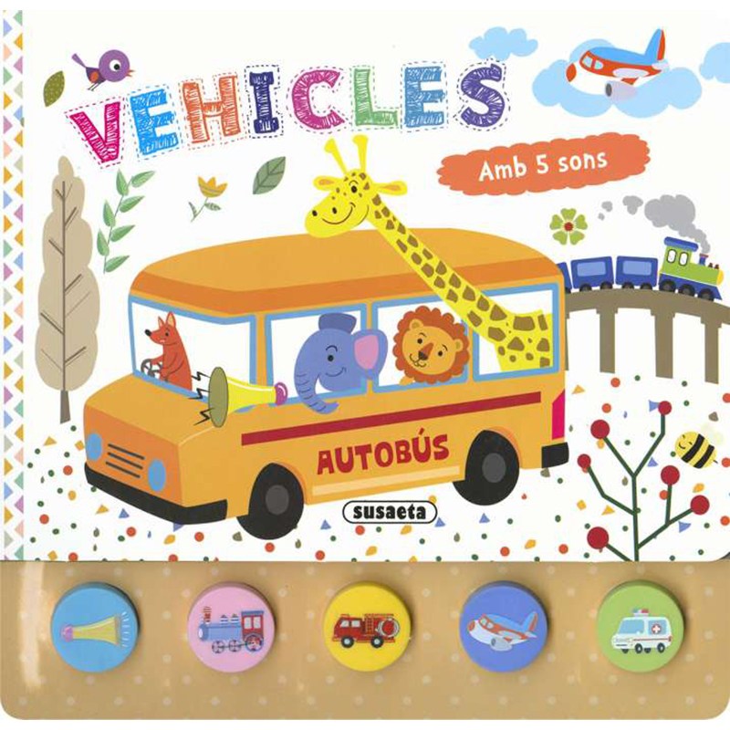 Libro infantil Vehicles