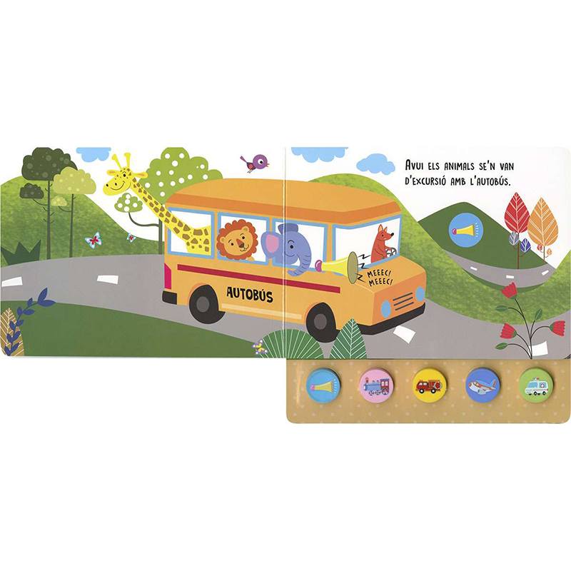 Libro infantil Vehicles - Imagen 1