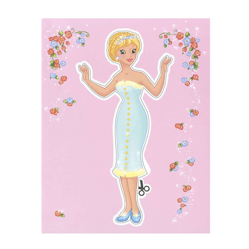 Libro Infantil Recorta tus Princesas La Bella Durmiente - Imagen 1