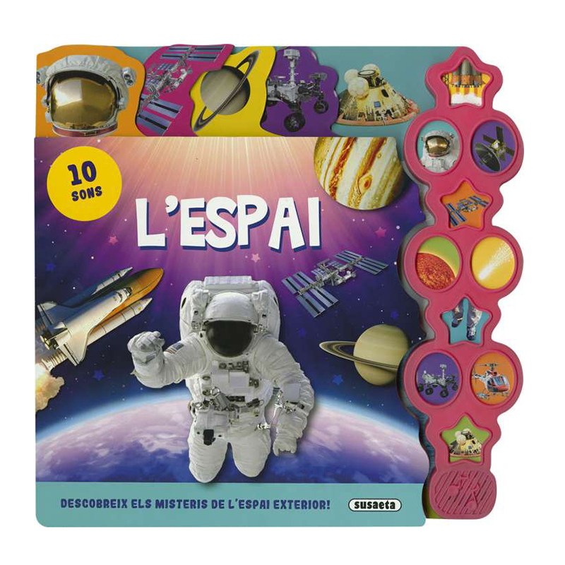 Libro Infantil con Sonidos l'Espai - Catalán