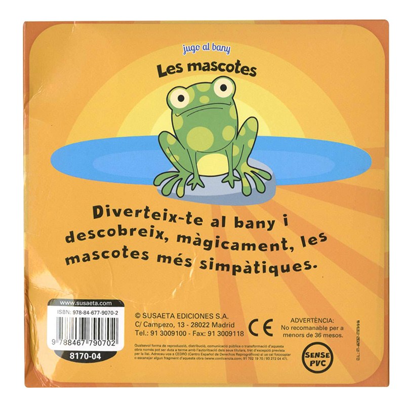 Libro para Bañera Les Mascotes - Catalán - Imagen 2