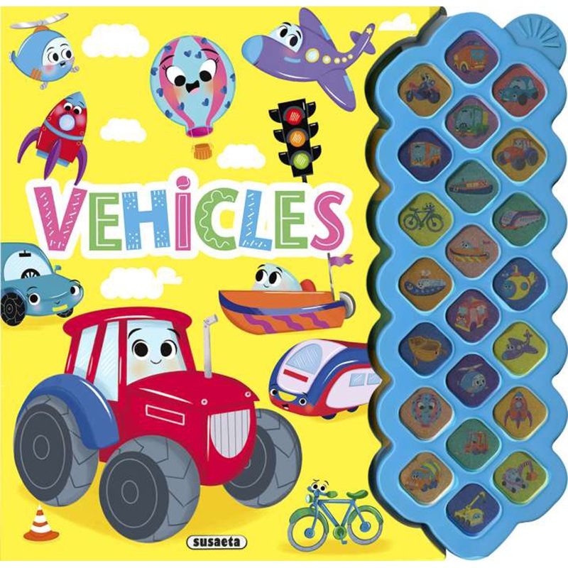 Libro infantil Vehicles