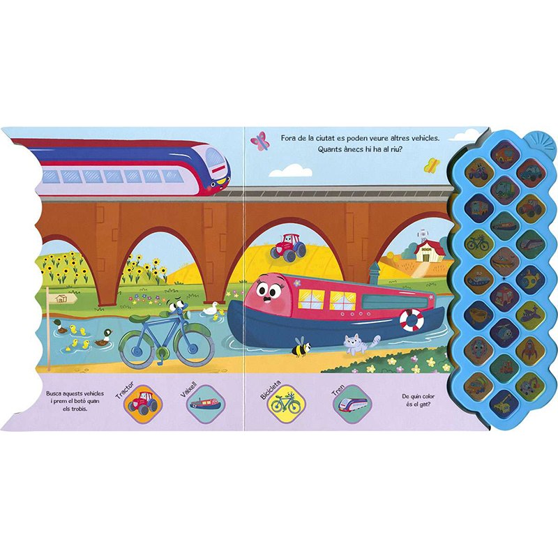 Libro infantil Vehicles - Imagen 1