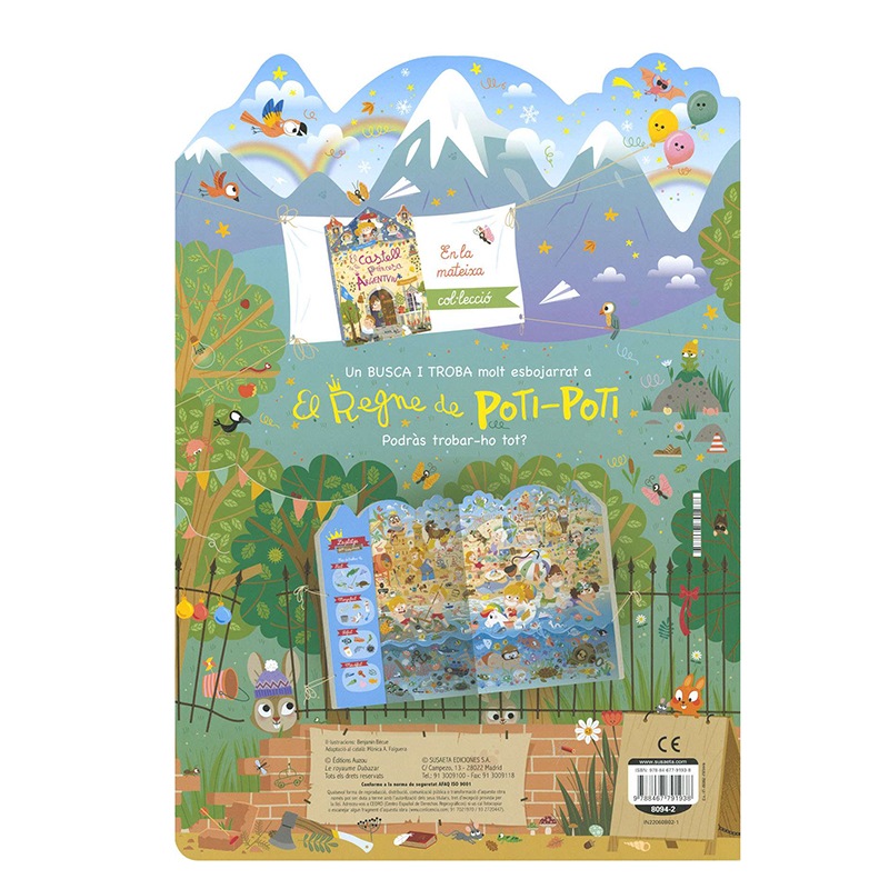 Libro Infantil Busca i Troba El Regne de Poti-Poti - Catalán - Imagen 2