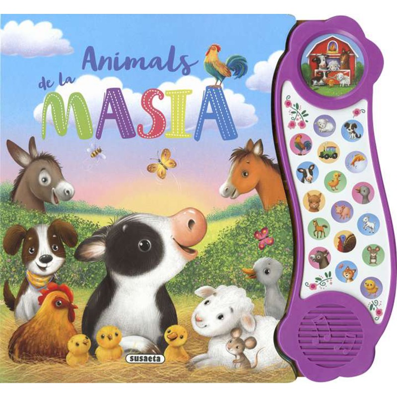 Libro infantil Animals De La Masia