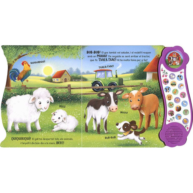 Libro infantil Animals De La Masia - Imagen 1